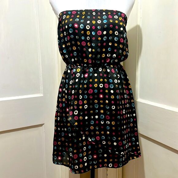 FINAL TOUCH Jewel Tone Strapless Sun Dress Women’s S - Spring 2024 - Picture 1 of 6